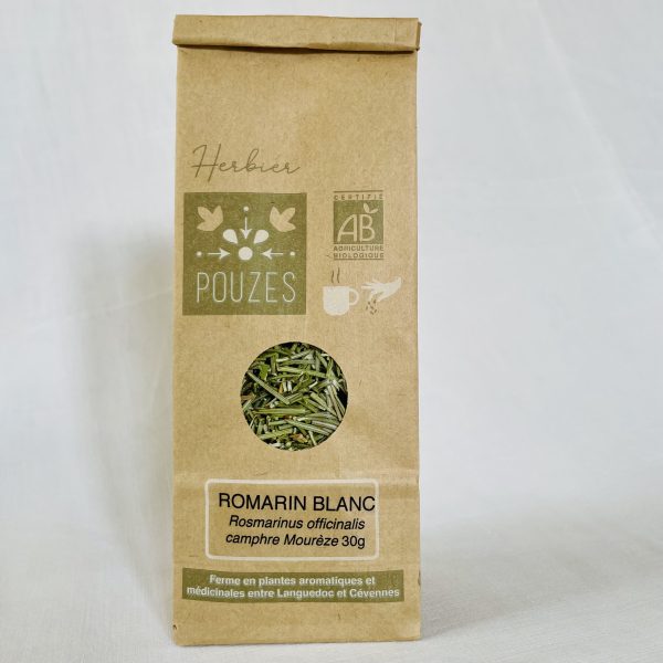 Romarin blanc bio de Mourèze - 30g