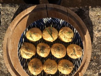 Mini gougeres de Pouzes